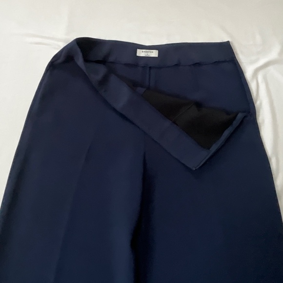 ARITZIA Babaton Wide Leg Pants Size 6 Blue - Picture 2 of 9